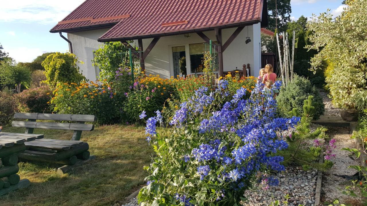 Domek Nad Jeziorem Bystrzyna Świdwin Eksteriør billede